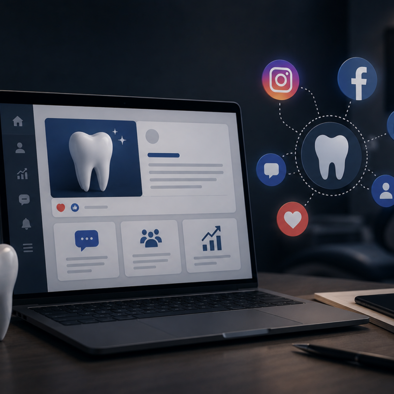 How Can a Social Media Marketing Agency Help Dentists Attract, Engage, and Convert New Patients