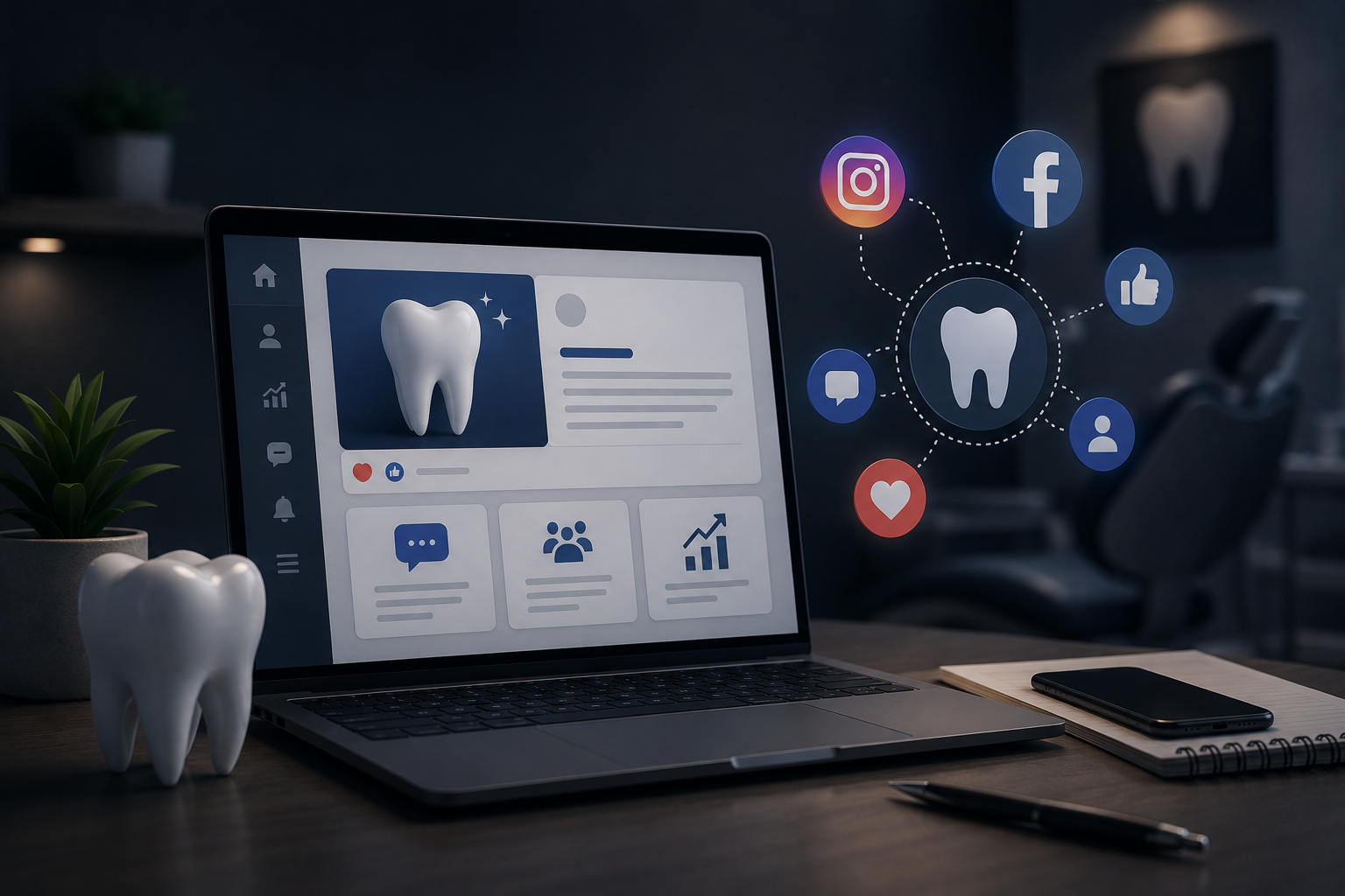 How Can a Social Media Marketing Agency Help Dentists Attract, Engage, and Convert New Patients