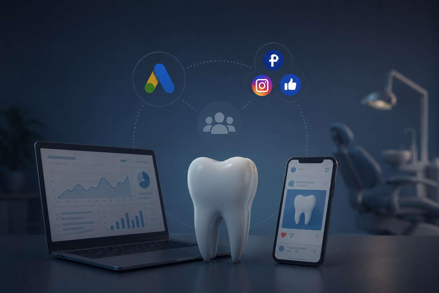 How Do Google Ads and Social Media Marketing Help Dental Practices Generate More Leads and Patients